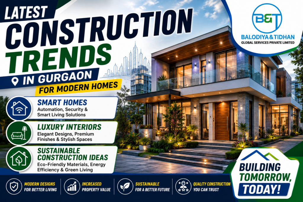 Latest Construction Trends in Gurgaon